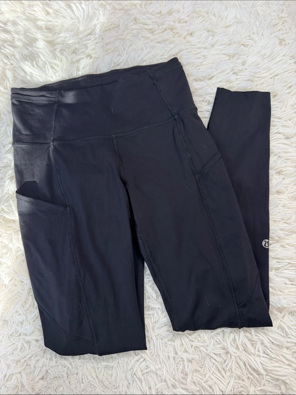 Lululemon Fast And Free 7/8 Tight Black